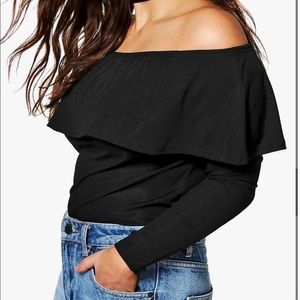 BooHoo Bardot Top